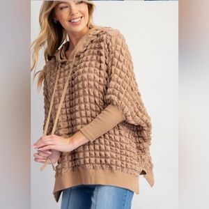 78. Easel Bubble Hoodie Pullover
Relaxed Fit - Taupe. Large